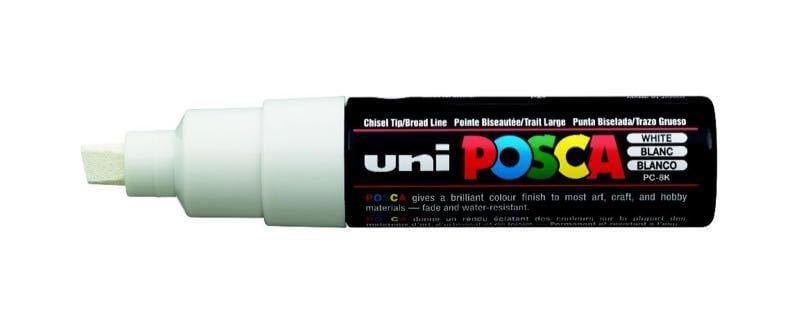 UNİ POSTER MARKÖRÜ POSCA PC-8K 8.0 BEYAZ