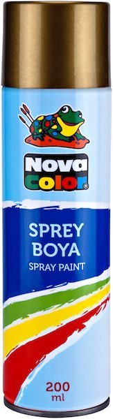 NOVA COLOR SPREY BOYA 200ML ALTIN NC-811