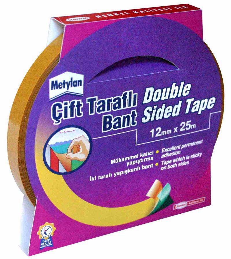 PATTEX ÇİFT TARAFLI BANT ŞEFFAF 12MMX25M 1870841