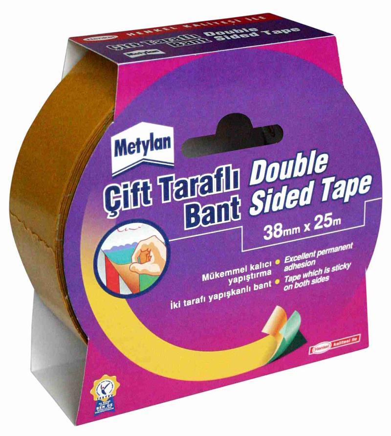 PATTEX ÇİFT TARAFLI BANT ŞEFFAF 38MMX25M 1871243