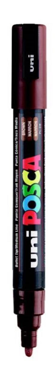 UNİ POSTER MARKÖRÜ POSCA PC-5M 1.8-2.5 KAHVE
