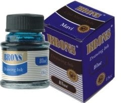 BRONS ÇİNİ MÜREKKEBİ 20cc SİYAH BR-317