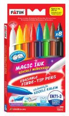FATİH KEÇELİ KALEM 8 RENK SİLİNEBİLİR FA34150KK8