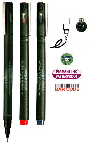 UNİ DRAWING PEN PIN-200/5P 5Lİ