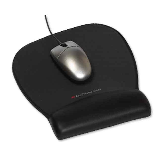 3M MOUSE PAD JEL BİLEK DESTEKLİ SİYAH DERİ MW311LE