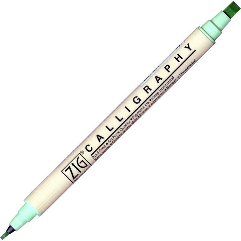 ZIG KALİGRAFİ KALEMİ MS-3400 403 PALE MINT