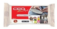 CEOART DOĞAL KİL BEYAZ 500 GR. CEO-DK0003