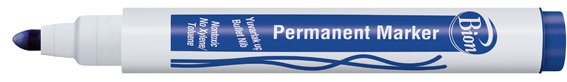 BİON PERMANENT MARKÖR YUVARLAK UÇ MAVİ 9175