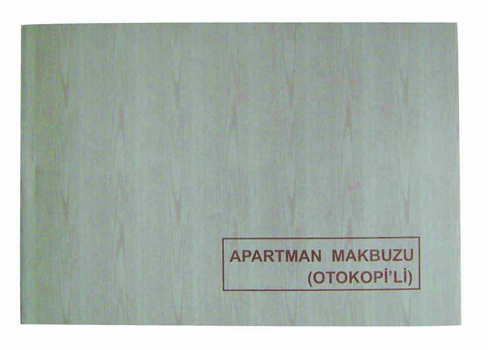 DİLMAN APARTMAN MAKBUZU OTOKOPİLİ