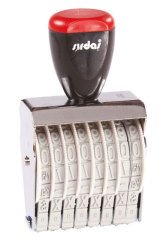 SIRDAŞ NUMARATÖR 9MM 8 HANE 1598