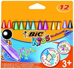 BIC PASTEL BOYA PLASTIDECOR ÜÇGEN 12 Lİ 829773