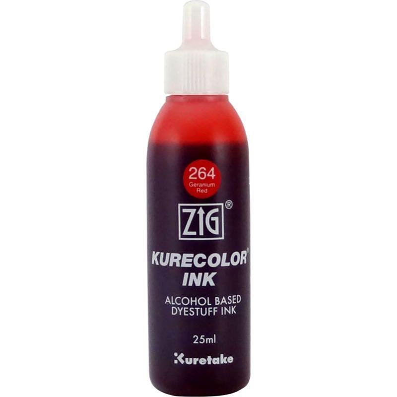 ZIG KURECOLOR MÜREKKEP KCR-25 264 GERANIUM RED