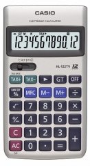 CASIO HESAP MAKİNESİ CEP TİPİ HL-122TV 12 HANE