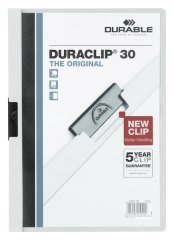 DURABLE SIKIŞTIRMALI D. DURACLIP 30SF BEYAZ 2200