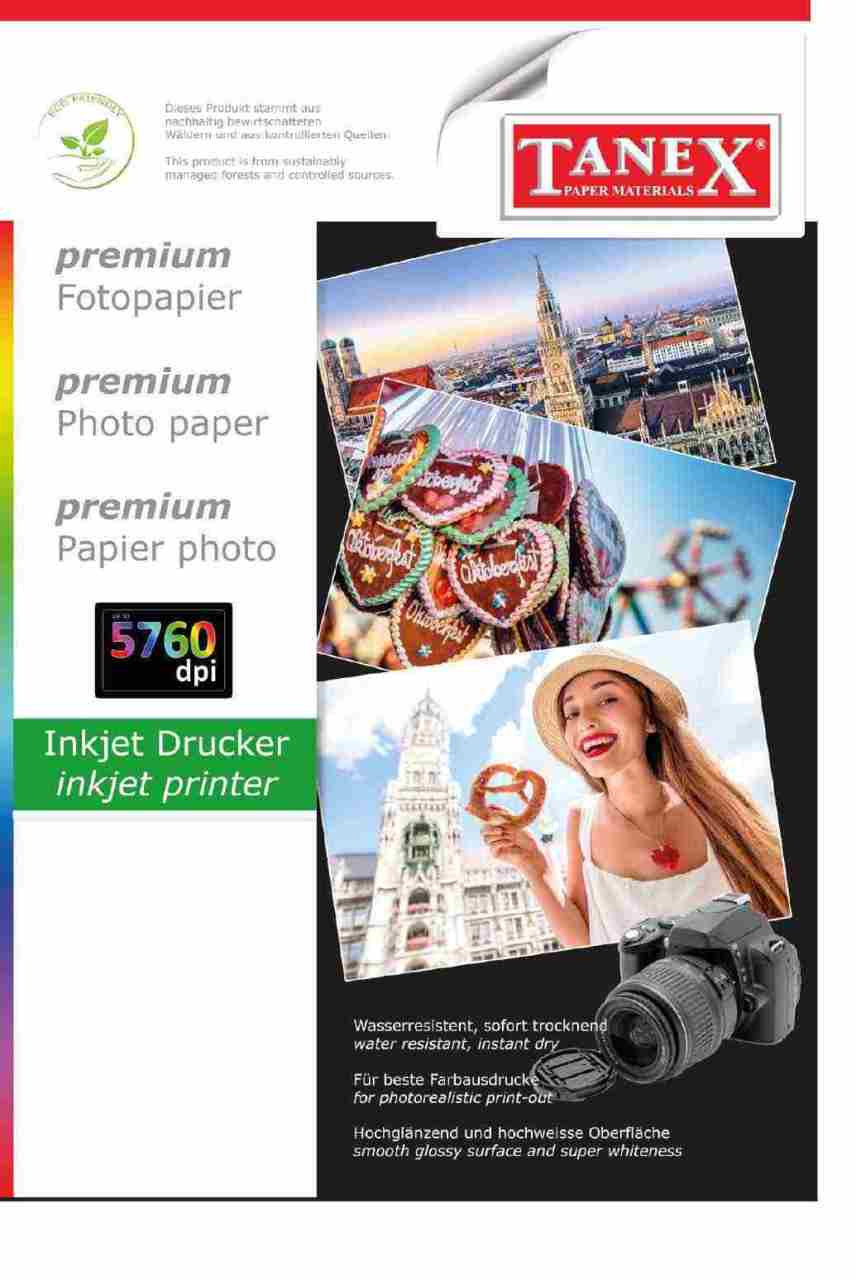 TANEX FOTOĞRAF KAĞIDI A4 180 GR 25 Lİ HC180G-25