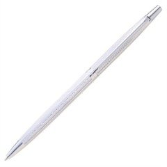 SCRIKSS TÜKENMEZ KALEM 711L ÇİZGİ DESEN CROME