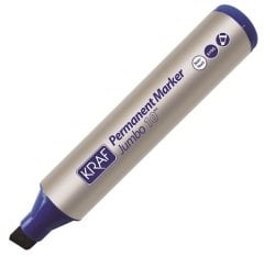 KRAF PERMANENT MARKÖR JUMBO 10MM 610G MAVİ