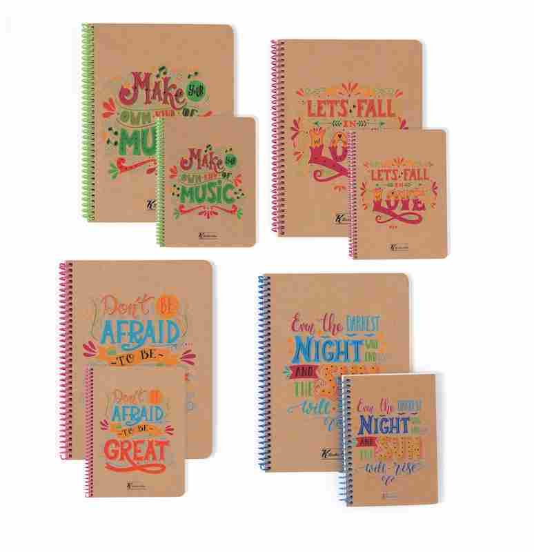KESKİN DEFTER A4 DOODLES SPR. 100YP.ÇİZ.415631-99