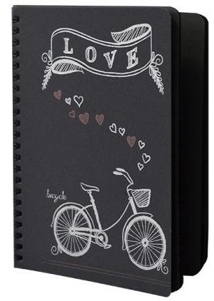 LİZ DEFTER 14x20 SİYAH SPR. 120GR 40YP SYHSP14