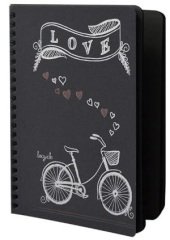 LİZ DEFTER 14x20 SİYAH SPR. 120GR 40YP SYHSP14