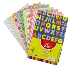 BU-BU KEÇE DESENLİ 20x30CM 2MM 10 DESEN KE0019