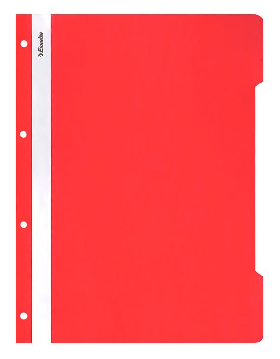 ESSELTE TELLİ DOSYA SLT-4199 KIRMIZI