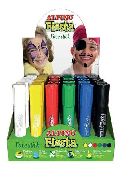 ALPINO YÜZ BOYASI FIESTA MEGA 36 LI SET DL-075