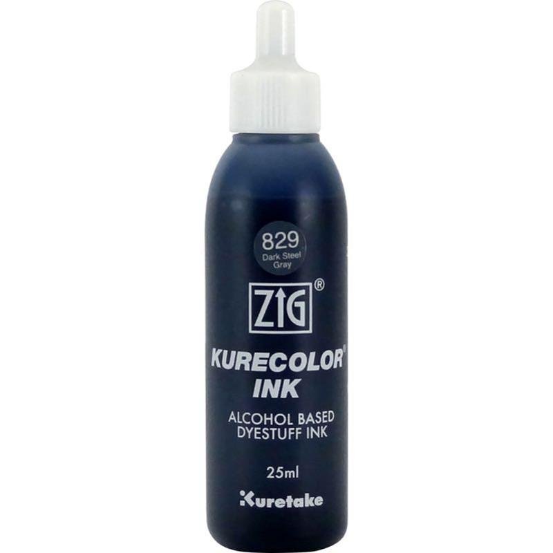 ZIG KURECOLOR MÜREKKEP KCR-25 829 DARK STEEL GRAY