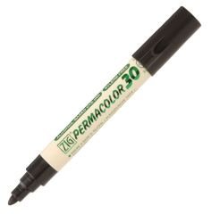 ZIG PERMACOLOR MARKÖR YUVARLAK UÇ OMW 30 NC KIRM