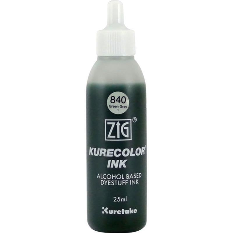 ZIG KURECOLOR MÜREKKEP KCR-25 840 GREEN GRAY 1