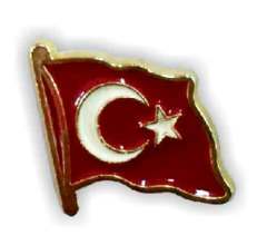 BUKET ROZET MİNELİ TÜRK BAYRAĞI UFAK BKT-604