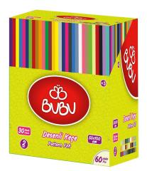 BU-BU KEÇE STANDI RULO DESENLİ 60 LI BUBU-KES002