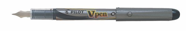 PILOT DOLMAKALEM V PEN SILVER SİYAH SVP-4M-B