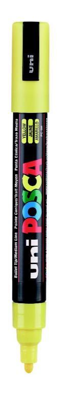 UNİ POSTER MARKÖRÜ POSCA PC-5M 1.8-2.5 SARI