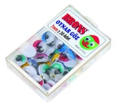 BRONS RENKLİ GÖZ 7 MM BR-632