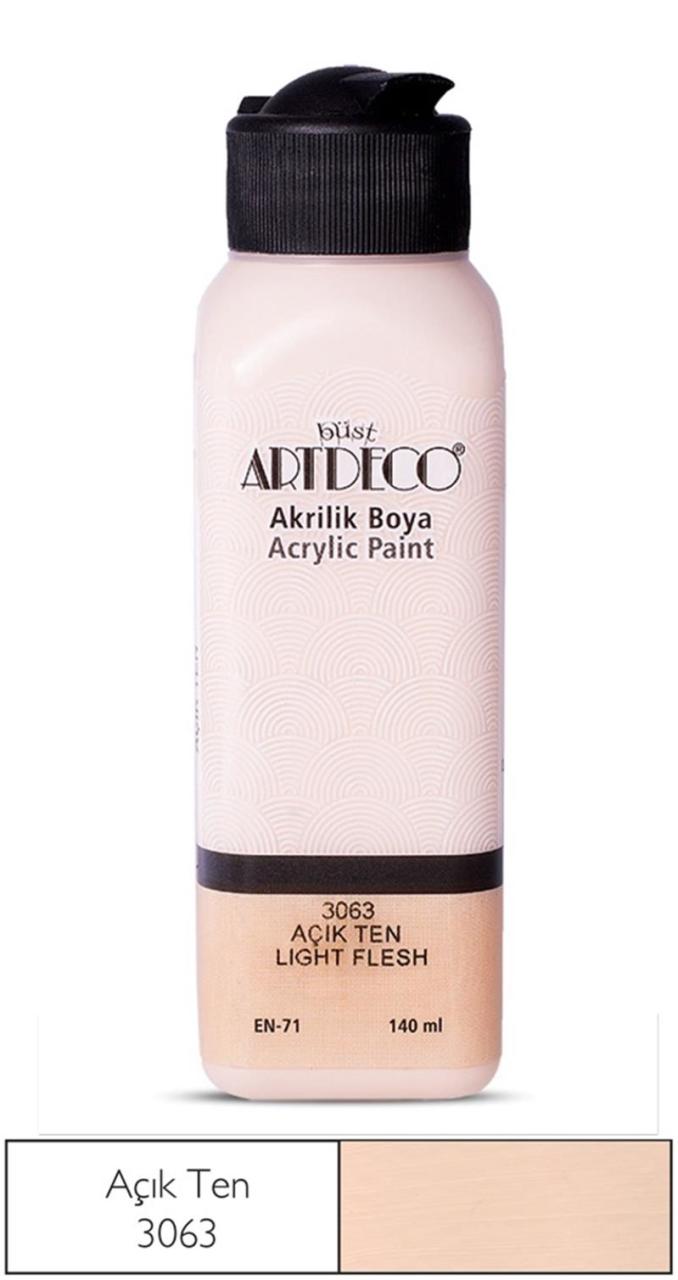 ARTDECO AKRİLİK BOYA 140 ML AÇIK TEN Y-070R-3063