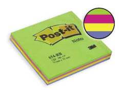 POST-IT YAPIŞKANLI NOT K. BAHAR-YEŞ 4 RENK 654-RBY
