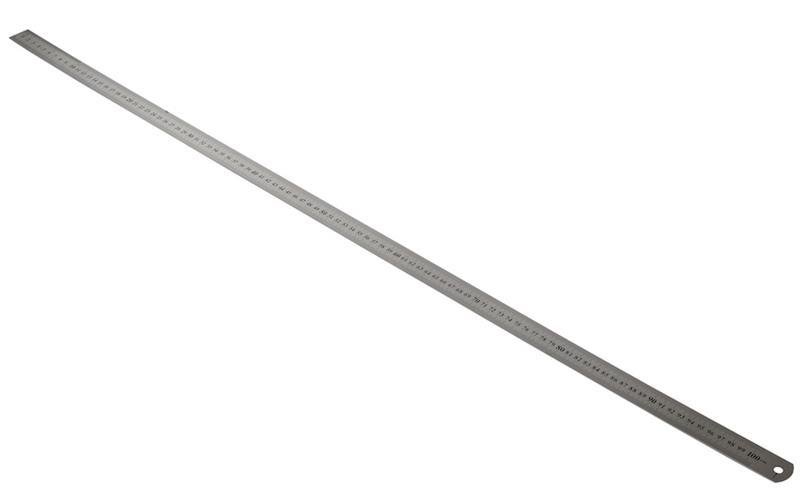 KRAF ÇELİK CETVEL 100 CM INCH ÖLÇÜLÜ 500G