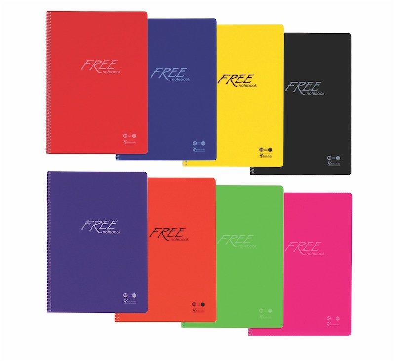 KESKİN DEFTER A4 FREE PP SPR. 120YP.KAR.320452-9