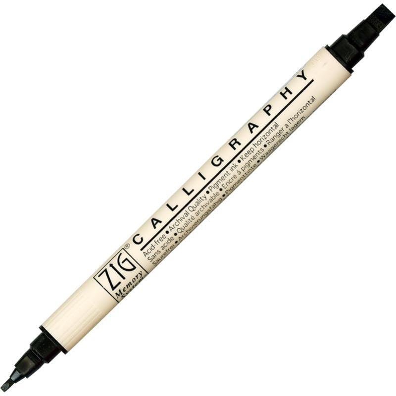 ZIG KALİGRAFİ KALEMİ MS-3400 010 PURE BLACK