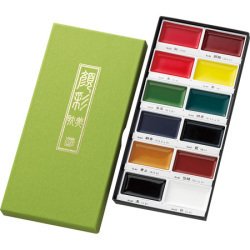 ZIG SULUBOYA PIGMENT GANSAI TAMBI MC20/12V 12 LI