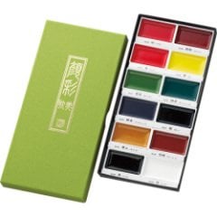 ZIG SULUBOYA PIGMENT GANSAI TAMBI MC20/12V 12 LI