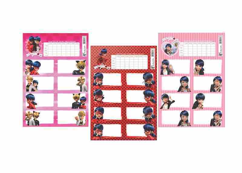 KESKİN LADY BUG DERS PROG.3LÜ ETİKET 220130-84