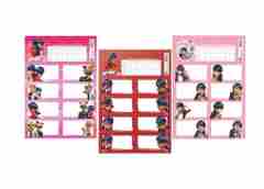 KESKİN LADY BUG DERS PROG.3LÜ ETİKET 220130-84