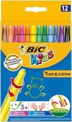 BIC MUM BOYA KIDS TURN COLOUR 12 Lİ 880508