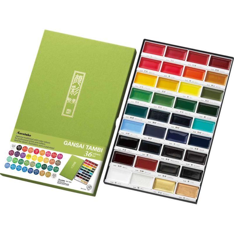 ZIG SULUBOYA PIGMENT GANSAI TAMBI MC20/36V 36 LI