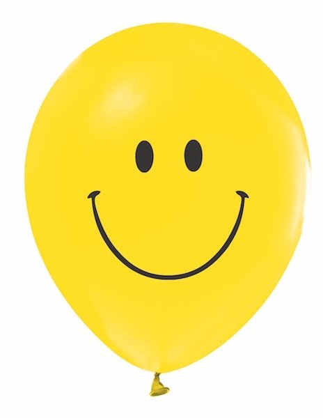 BUKET BALON GÜLEN YÜZ SARI 100 LÜ BKT-534-2
