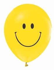 BUKET BALON GÜLEN YÜZ SARI 100 LÜ BKT-534-2