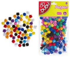 BU-BU PONPON BY C. SİMLİ 1CM 200LÜ KARMA BUBU00111