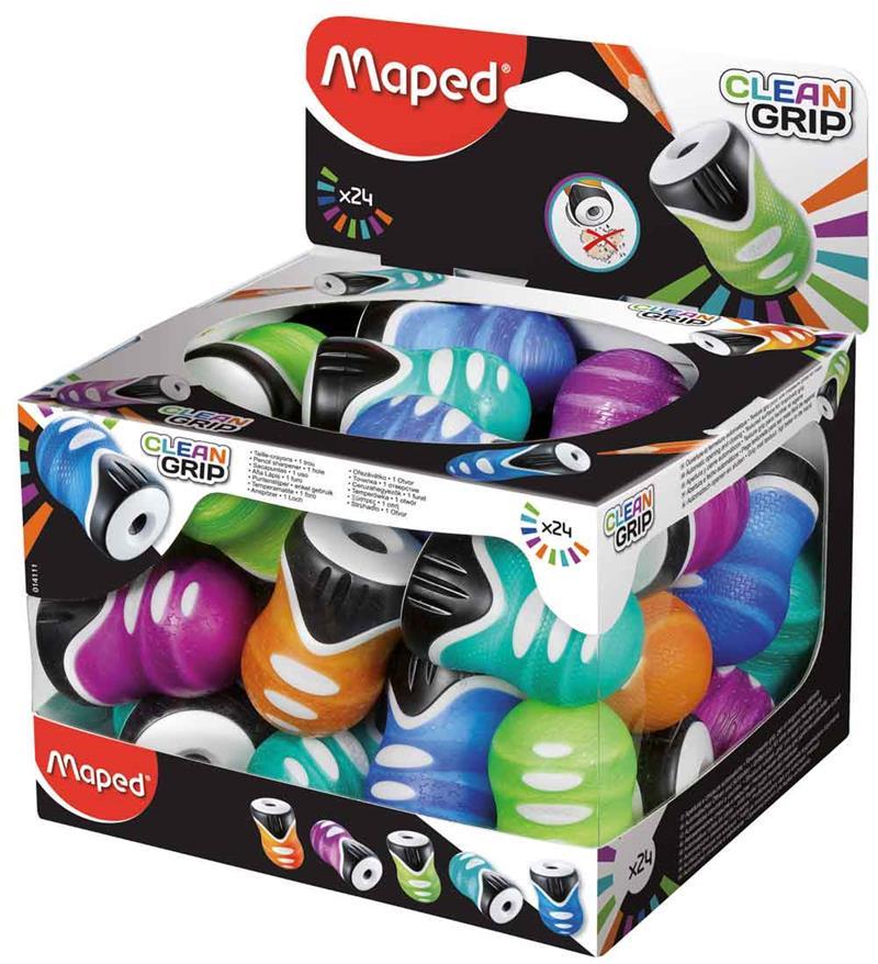 MAPED KALEMTRAŞ CLEAN GRIP TEK DELİK 014111